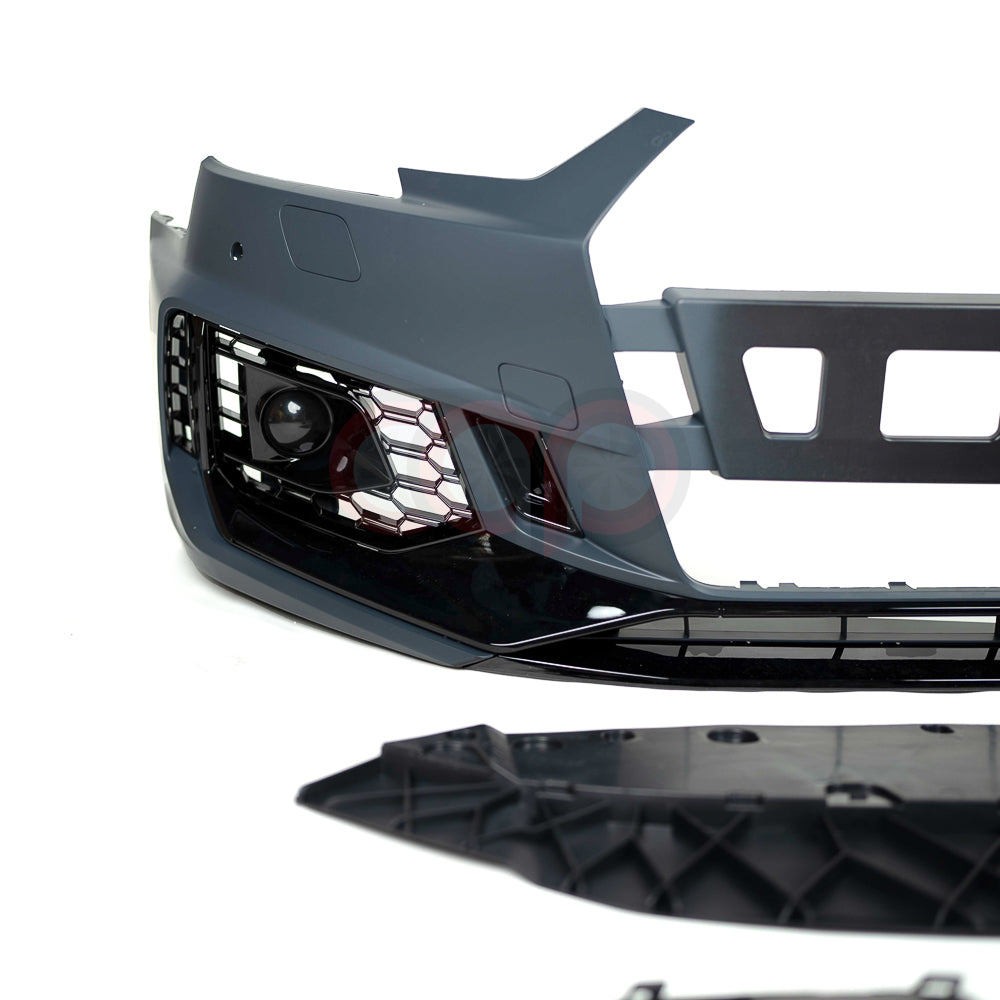 2017-2019 B9 Audi A4/S4 CAP Front Bumper | B9 RS4 Bumper - V1