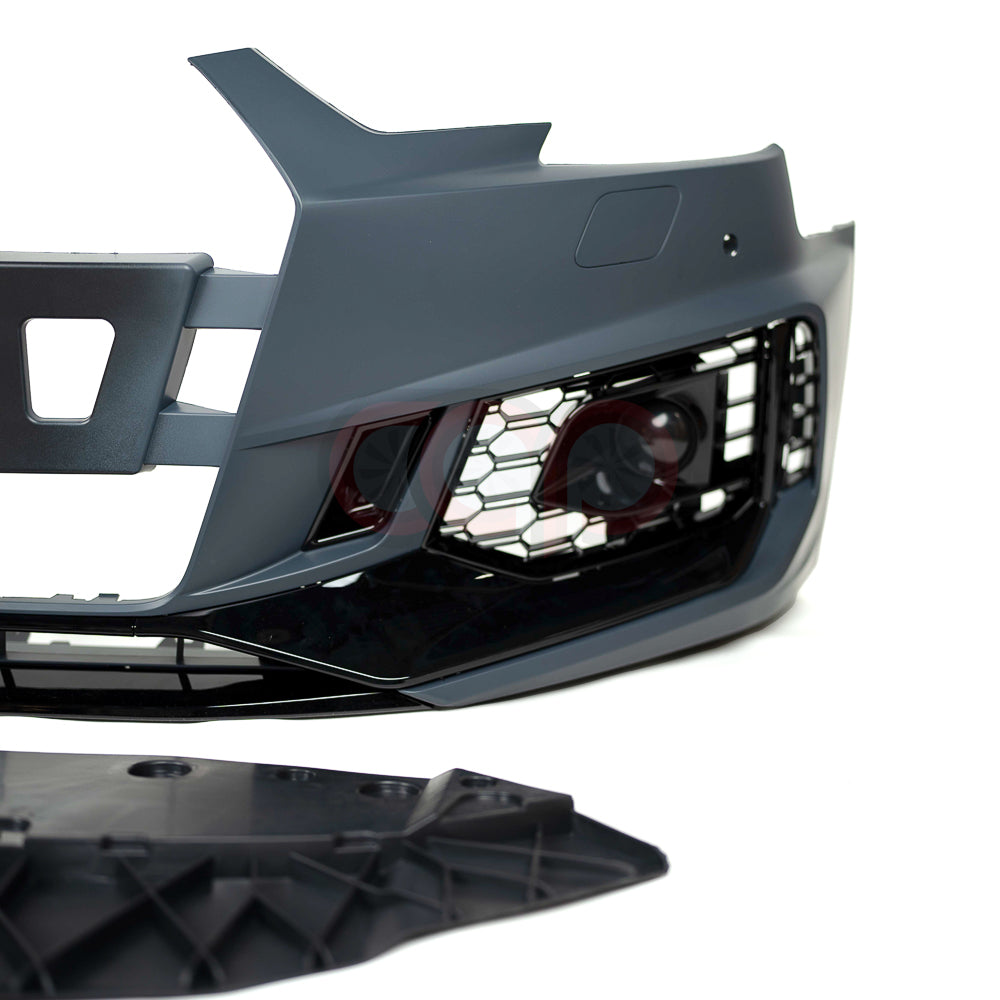 2017-2019 B9 Audi A4/S4 CAP Front Bumper | B9 RS4 Bumper - V1