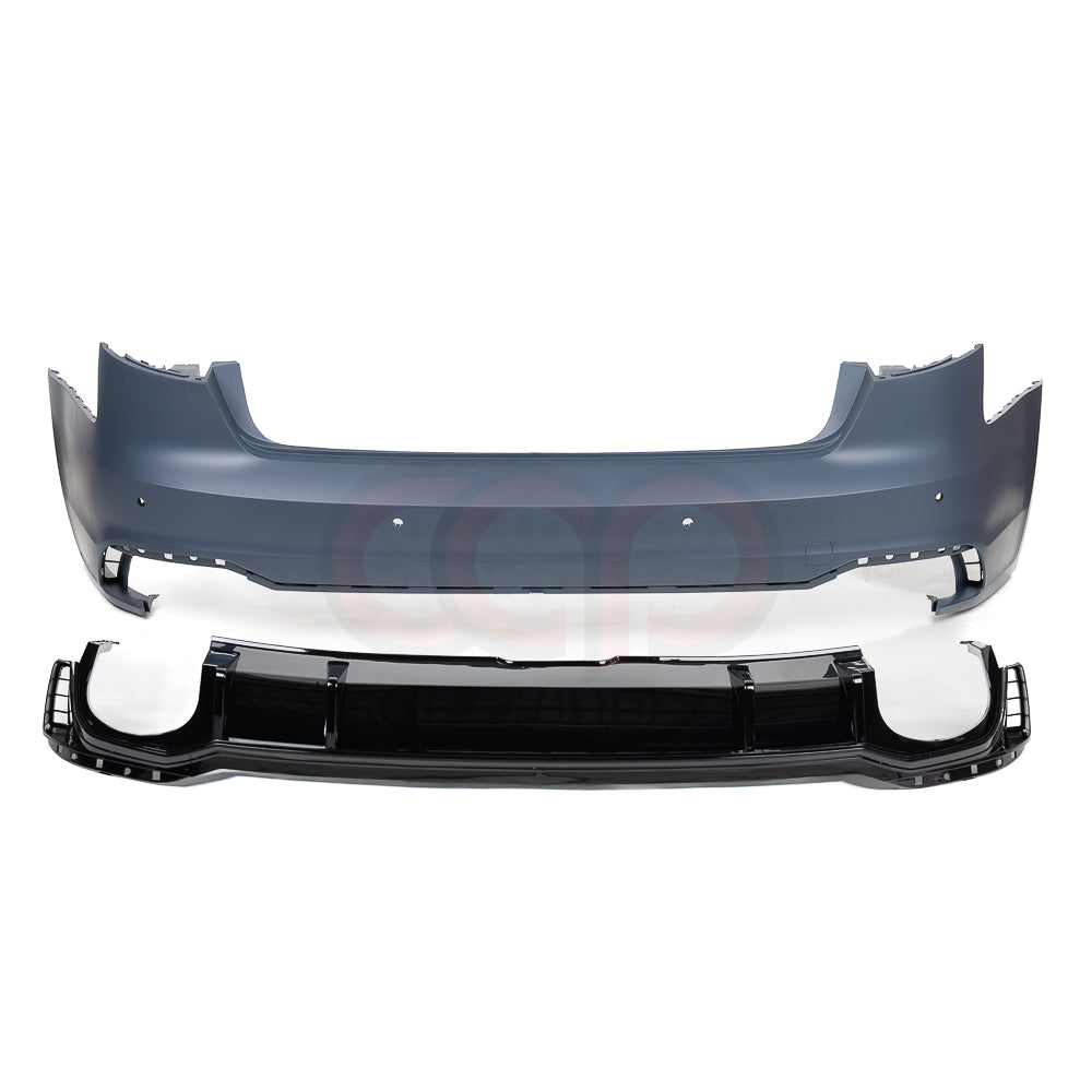 2017-2019 B9 Audi A4/S4 CAP Rear Bumper | Audi RS4 Rear Bumper