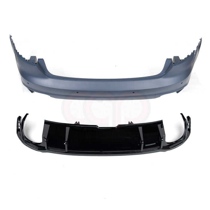 2017-2019 B9 Audi A4/S4 CAP Rear Bumper | Audi RS4 Rear Bumper