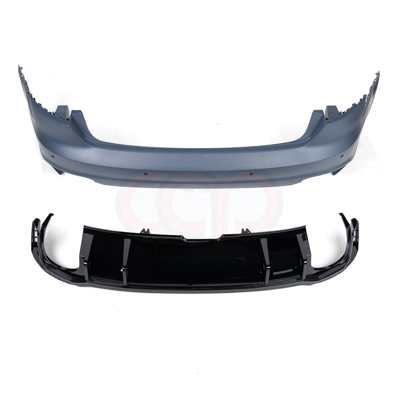 2017-2019 B9 Audi A4/S4 CAP Rear Bumper | Audi RS4 Rear Bumper