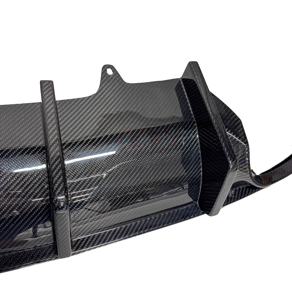 2017-2019 B9 Audi A4/S4 - CAP Dry Carbon Fiber Diffuser
