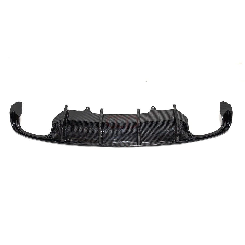 2017-2019 B9 Audi A4/S4 - CAP Dry Carbon Fiber Diffuser