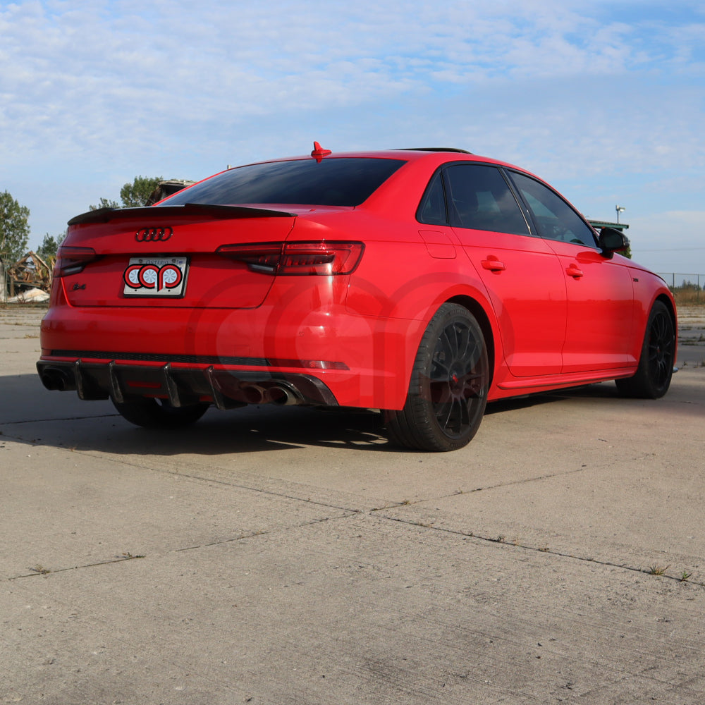 2017-2019 B9 Audi A4/S4 - CAP Carbon Fiber Diffuser - V1