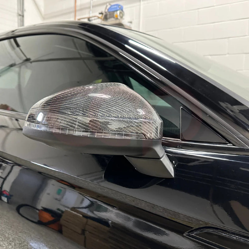 2017-2019 B9 Audi A4, S4, A5, S5 - CAP Carbon Fiber Mirrors (Pair)