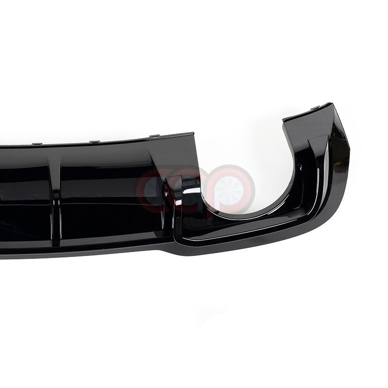 2017-2020 8V.5 Audi A3 S-Line/S3 - CAP Gloss Black RS Style Rear Diffuser with Exhaust Tips