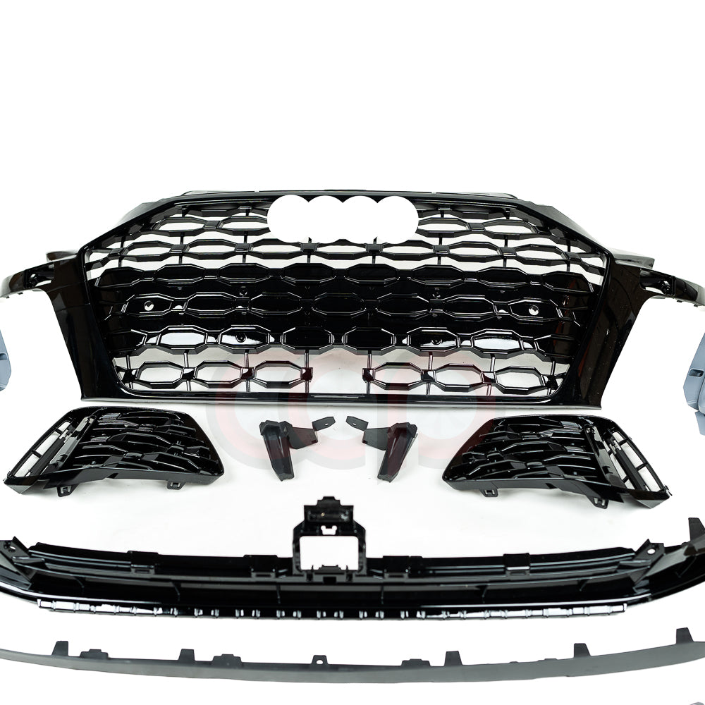 2017-2020 8V.5 Audi A3/S3 CAP Front Bumper | 2024 8Y Style Audi RS3 Bumper - V2