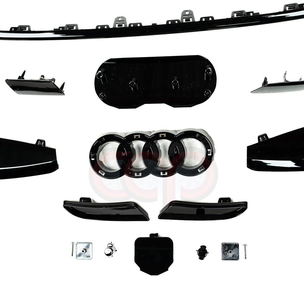 2017-2020 8V.5 Audi A3/S3 CAP Front Bumper | 2024 8Y Style Audi RS3 Bumper - V2