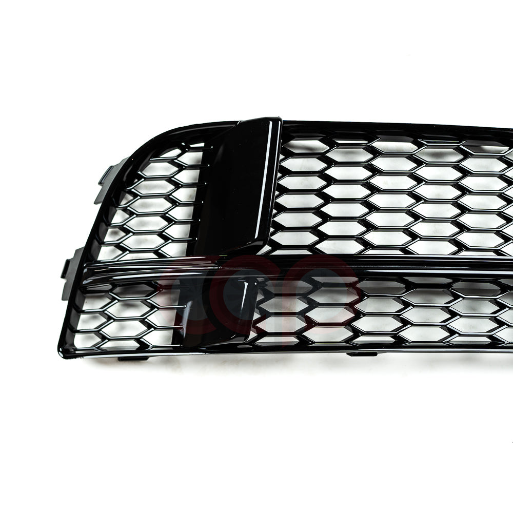 2017-2020 Audi RS3 Honeycomb Fog Grilles | 8V.5 Audi A3 S-Line/S3