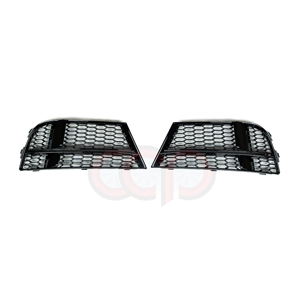 2017-2020 Audi RS3 Honeycomb Fog Grilles | 8V.5 Audi A3 S-Line/S3