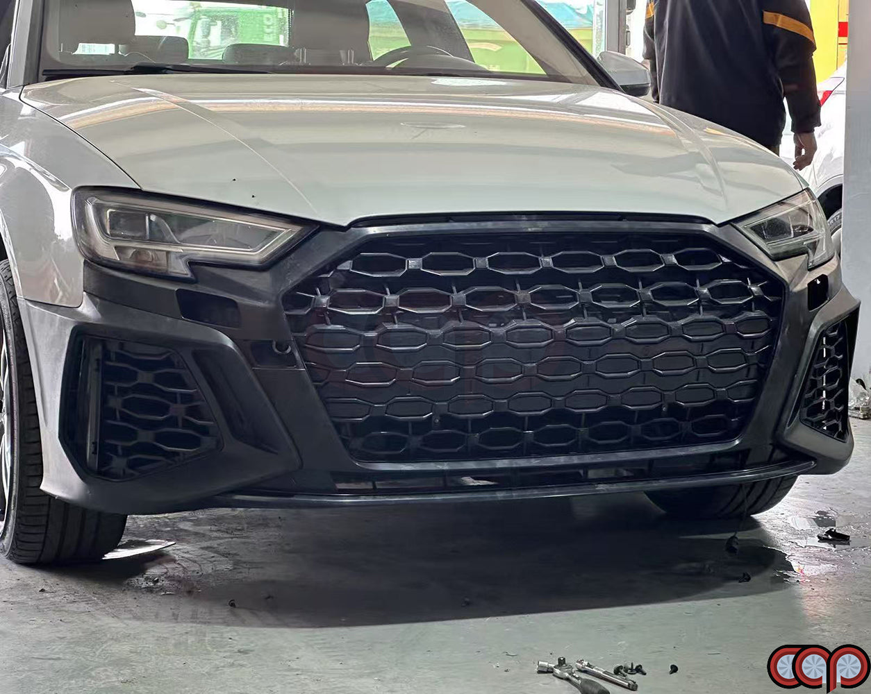 2017-2020 8V.5 Audi A3/S3 CAP Front Bumper | 2024 8Y Style Audi RS3 Bumper - V2