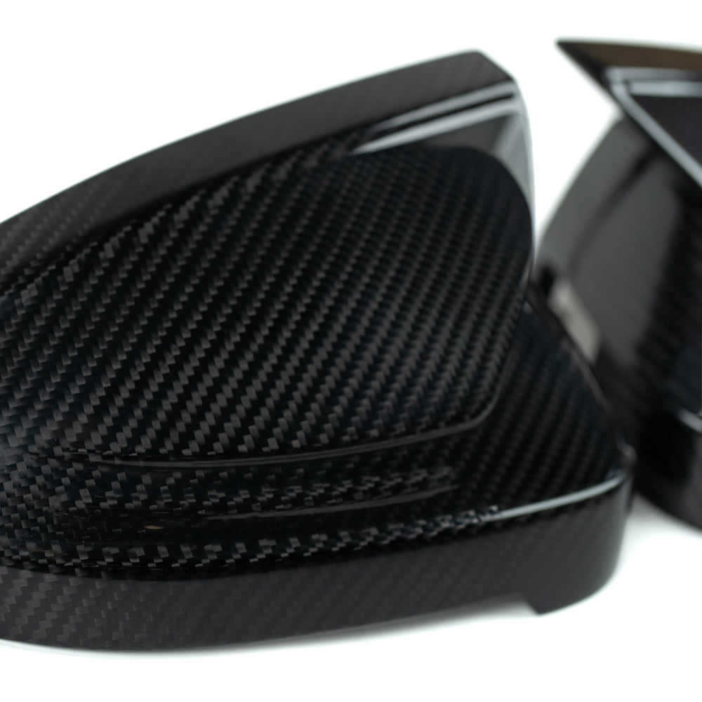 2017-2025 B9/B9.5 Audi A4, S4, A5, S5, RS5 - CAP Dry Carbon Fiber Mirror Covers (Pair) - V3
