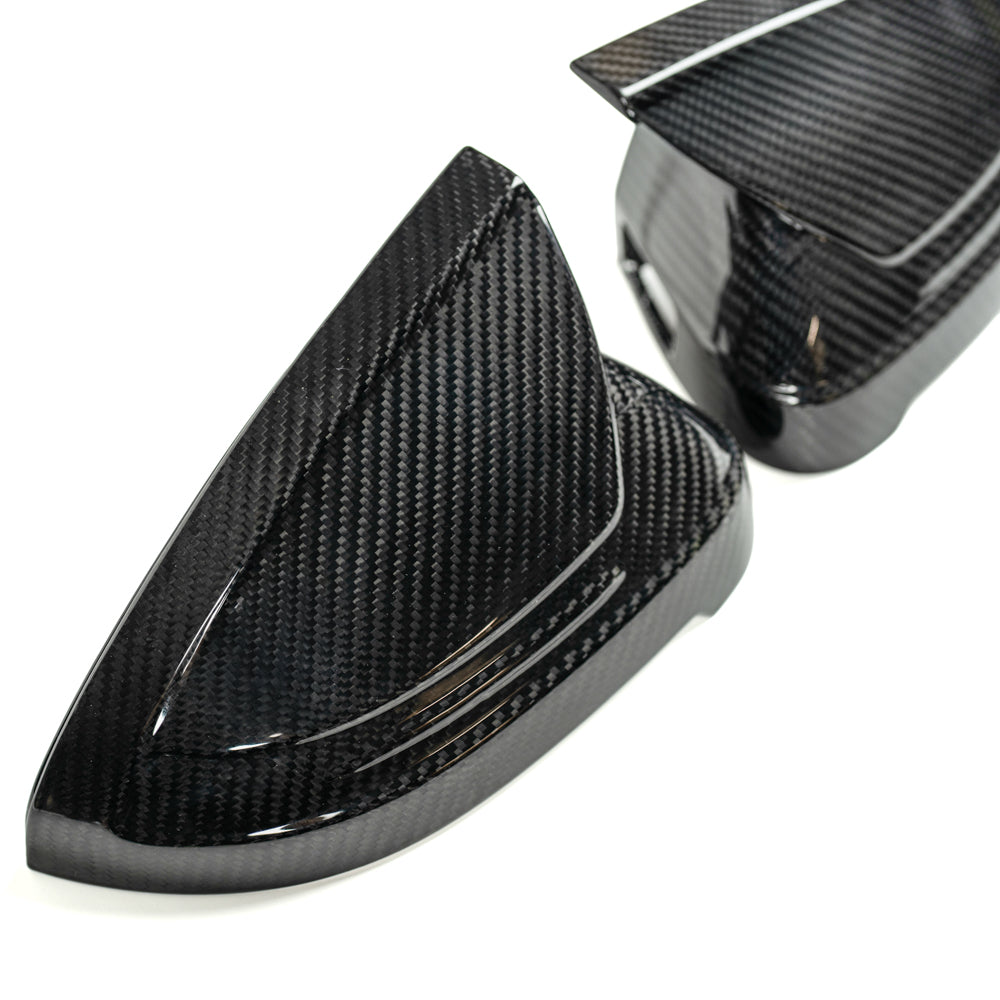 2017-2025 B9/B9.5 Audi A4, S4, A5, S5, RS5 - CAP Dry Carbon Fiber Mirror Covers (Pair) - V3