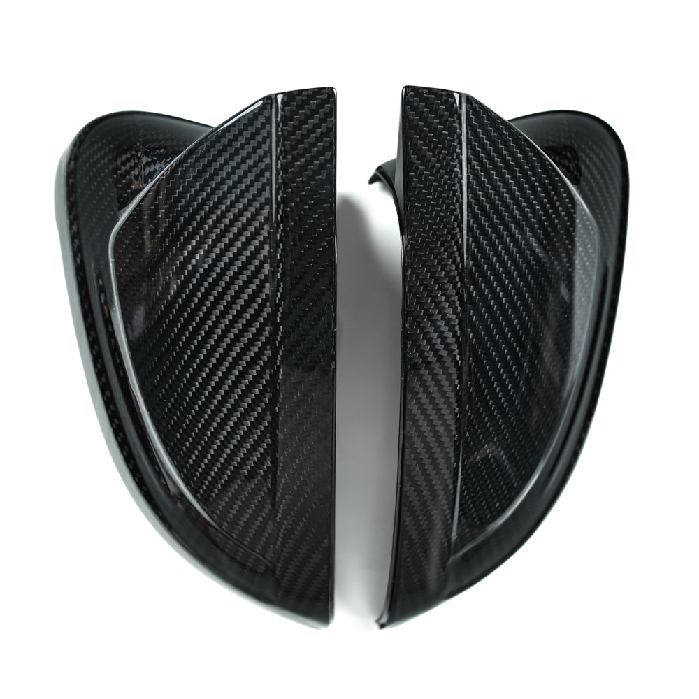 2017-2025 B9/B9.5 Audi A4, S4, A5, S5, RS5 - CAP Dry Carbon Fiber Mirror Covers (Pair) - V3