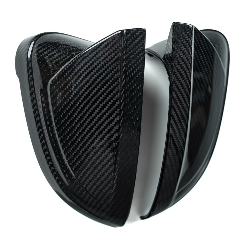 2017-2025 B9/B9.5 Audi A4, S4, A5, S5, RS5 - CAP Dry Carbon Fiber Mirror Covers (Pair) - V3