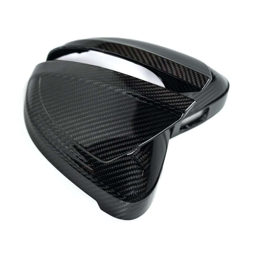 2017-2025 B9/B9.5 Audi A4, S4, A5, S5, RS5 - CAP Dry Carbon Fiber Mirror Covers (Pair) - V3