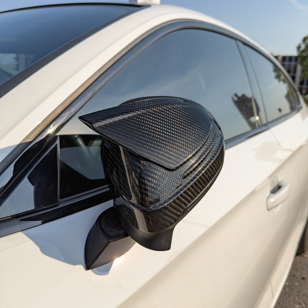 2017-2025 B9/B9.5 Audi A4, S4, A5, S5, RS5 - CAP Dry Carbon Fiber Mirror Covers (Pair) - V3