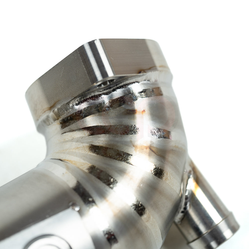 2017-2025 CAP 3.0" Titanium/Aluminum 3.0T Turbo Inlet V2 | Audi B9/B9.5 S4, S5, SQ5