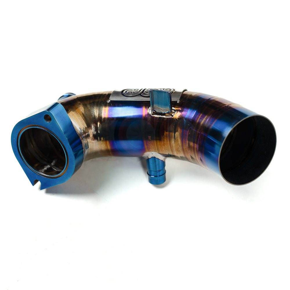 2017-2025 CAP 3.0" Titanium/Aluminum 3.0T Turbo Inlet V2 | Audi B9/B9.5 S4, S5, SQ5