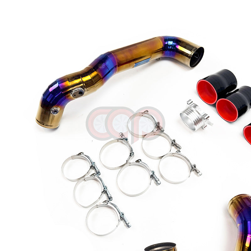 2017-2025 CAP 3.0T Titanium Charge Pipes Kit | Audi B9/ B9.5 S4, S5, SQ5