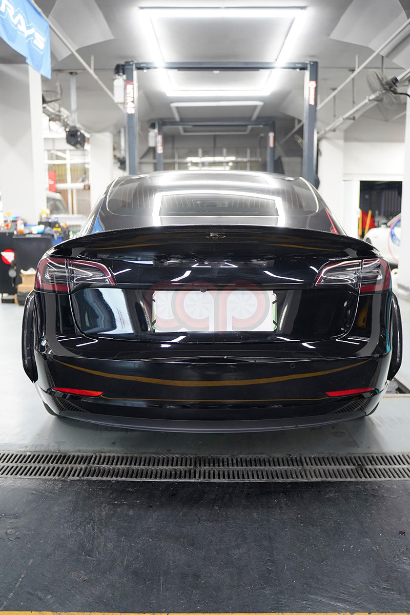 2017-2023 Tesla Model 3 - Carbon Fiber Spoiler V1