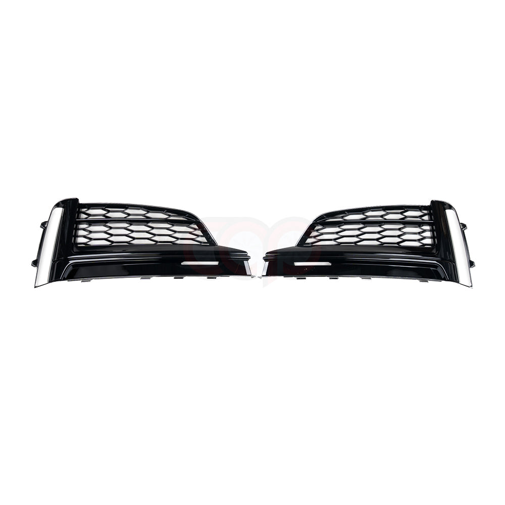2018-2019 Audi RS5 Fog Grilles | B9 A5 S-Line/S5 Non ACC - V2