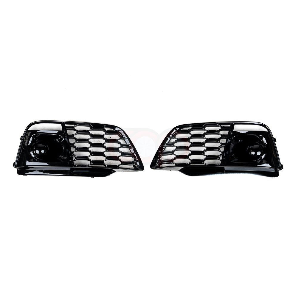 2018-2020 Audi RS Honeycomb Fog Grilles | FY B9 Audi Q5 S-Line/SQ5 - V2 2018-2020 FY B9 Audi Q5 S-Line SQ5 Regular