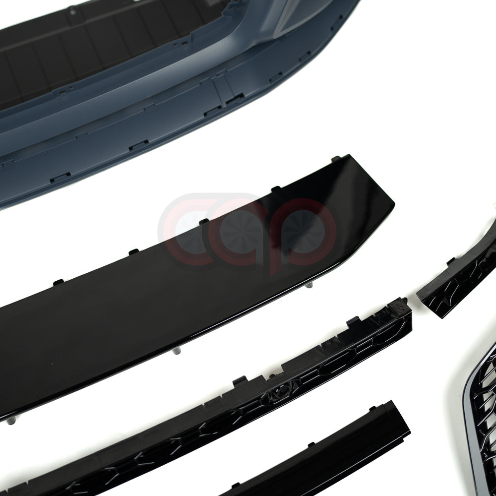 Primed Front Right Bumper Cover For Audi Q5 2018-2020 – No Park Aid, Direct Fit