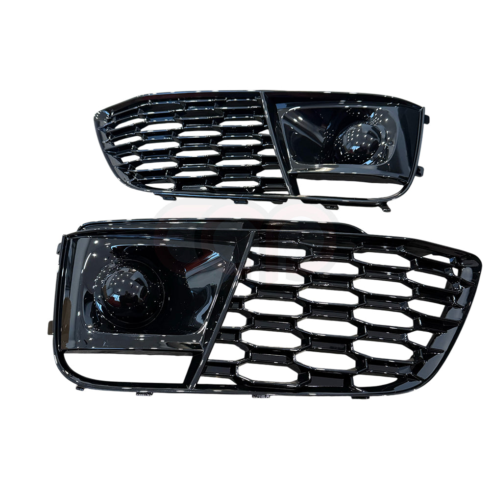 2018-2020 Audi RS Honeycomb Fog Grilles | FY B9 Audi Q5 S-Line/SQ5 - V2
