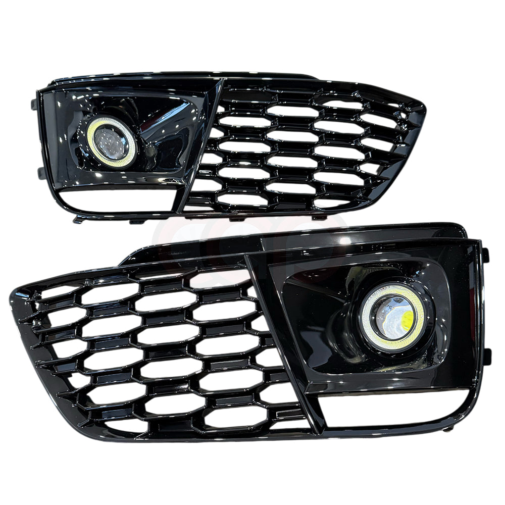 2018-2020 Audi RS Honeycomb Fog Grilles | FY B9 Audi Q5 S-Line/SQ5 - V2