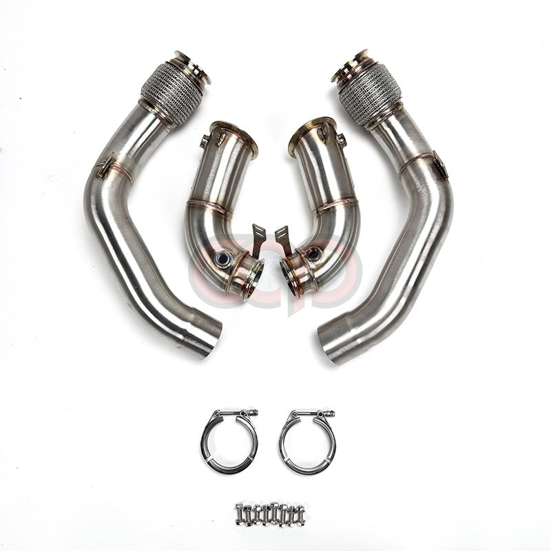 2018-2023 CAP S63M 4.4 Downpipe & Midpipe - BMW F90 M5, F91 F92 F93 M8