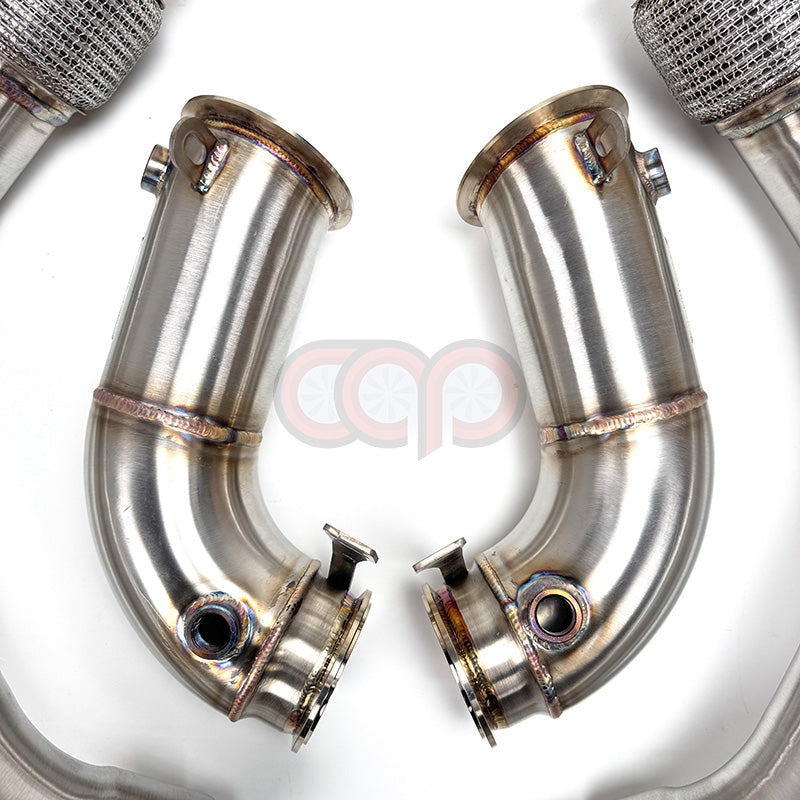 2018-2023 CAP S63M 4.4 Downpipe & Midpipe - BMW F90 M5, F91 F92 F93 M8