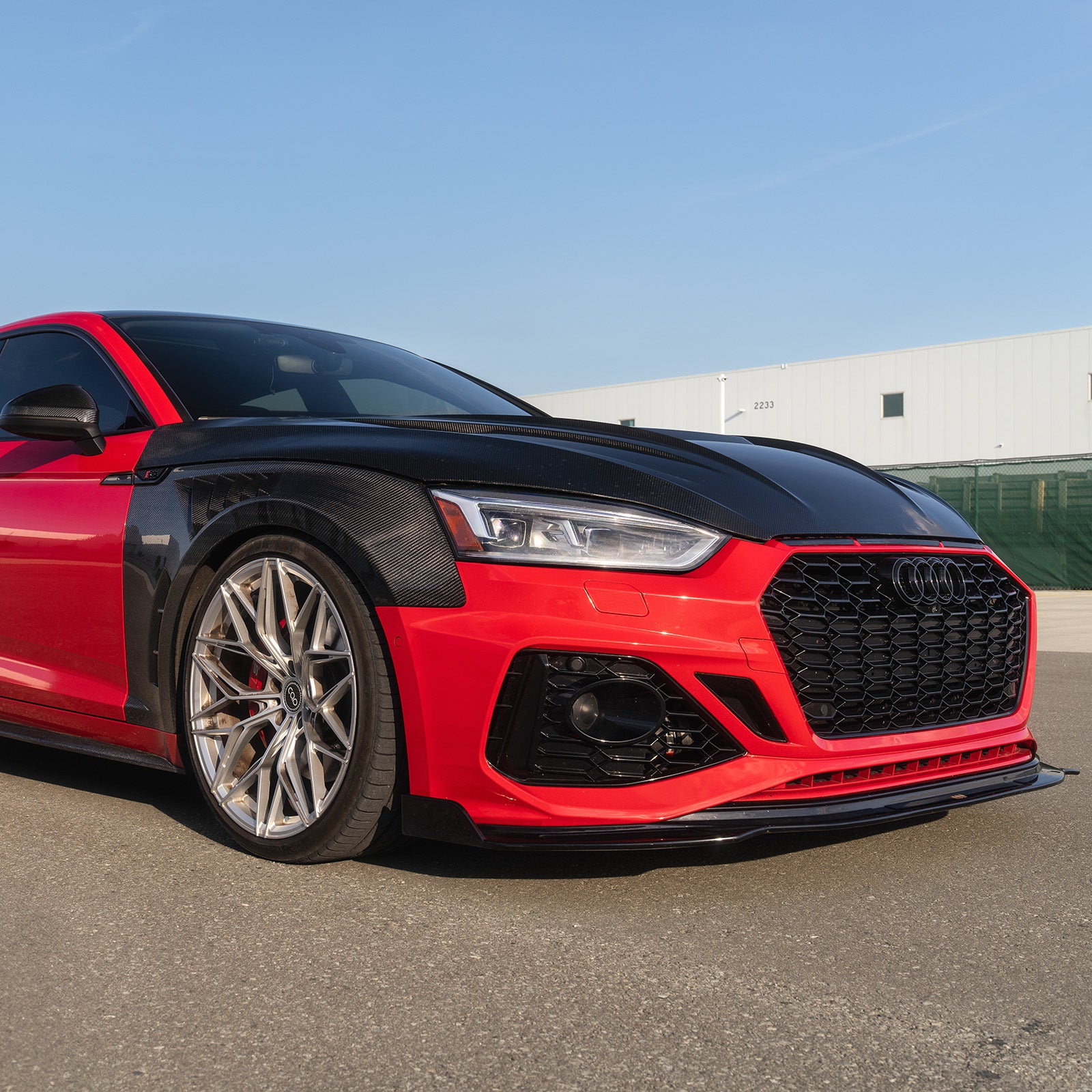 2018-2024 B9/B9.5 AUDI A5/S5 CAP Dry Carbon Fiber Fenders