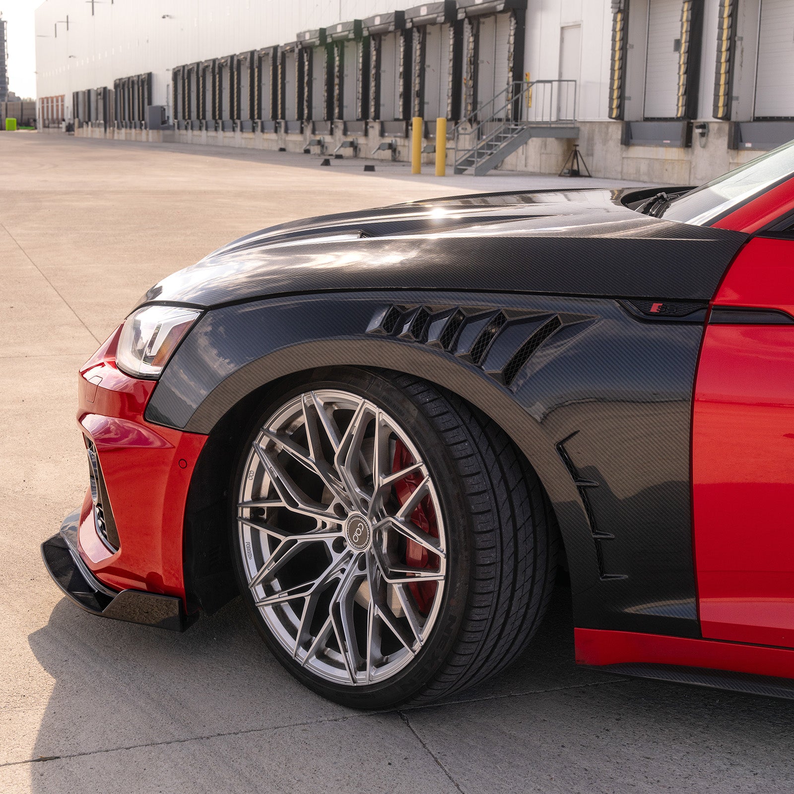 2018-2024 B9/B9.5 AUDI A5/S5 CAP Dry Carbon Fiber Fenders