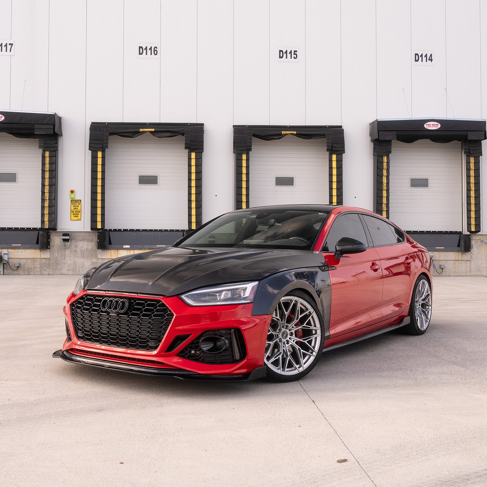 2018-2024 B9/B9.5 AUDI A5/S5 CAP Dry Carbon Fiber Fenders