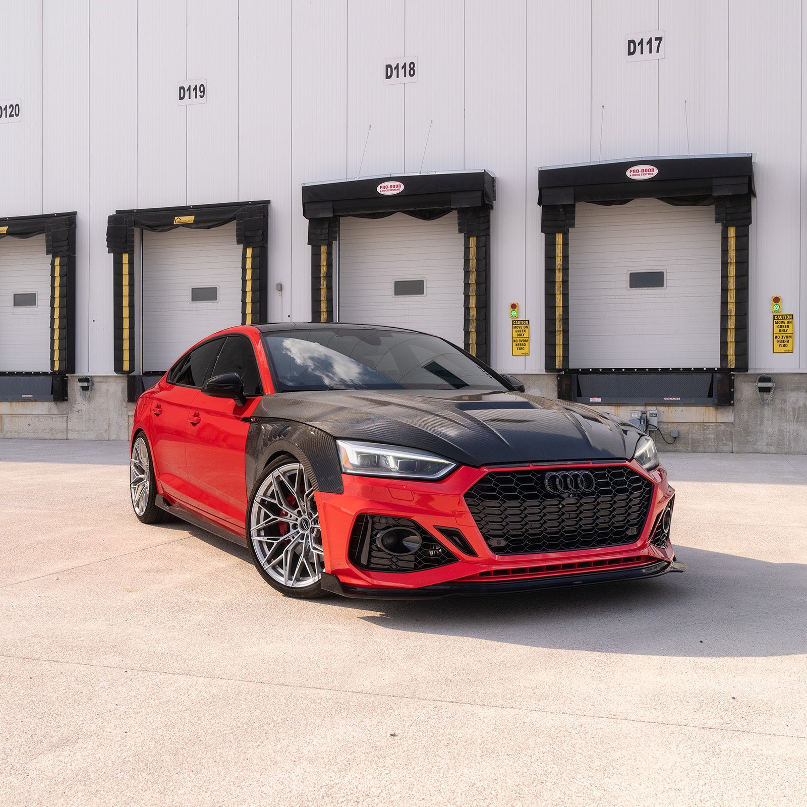 2018-2024 B9/B9.5 AUDI A5/S5 CAP Dry Carbon Fiber Fenders