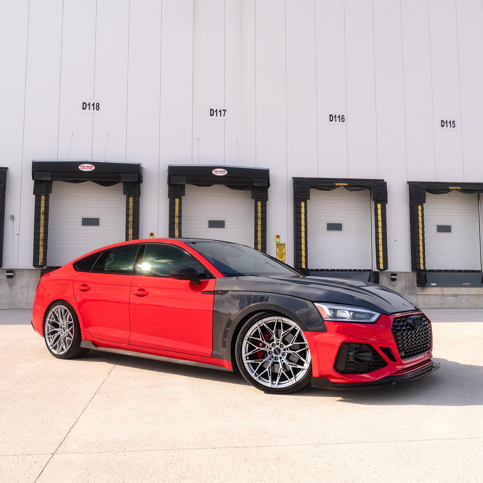 2018-2024 B9/B9.5 AUDI A5/S5 CAP Dry Carbon Fiber Fenders