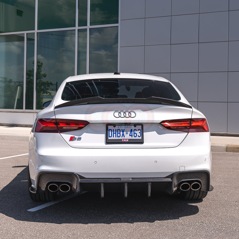 2018-2024 B9 & B9.5 Audi A5/S5/RS5 - Dry Carbon Fiber Spoiler - V3