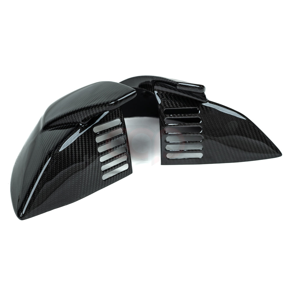 2018-2025 B9 & B9.5 AUDI Q5/SQ5/Q7/SQ7 | CAP Dry Carbon Fiber Stick On Mirror Covers (Pair) - V2