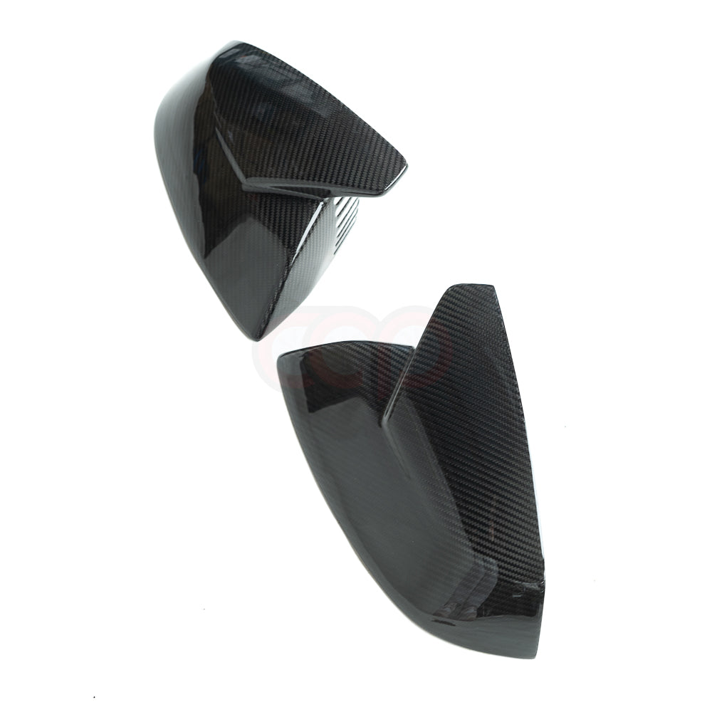 2018-2025 B9 & B9.5 AUDI Q5/SQ5/Q7/SQ7 | CAP Dry Carbon Fiber Stick On Mirror Covers (Pair) - V2