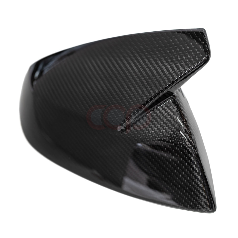 2018-2025 B9 & B9.5 AUDI Q5/SQ5/Q7/SQ7 | CAP Dry Carbon Fiber Stick On Mirror Covers (Pair) - V2