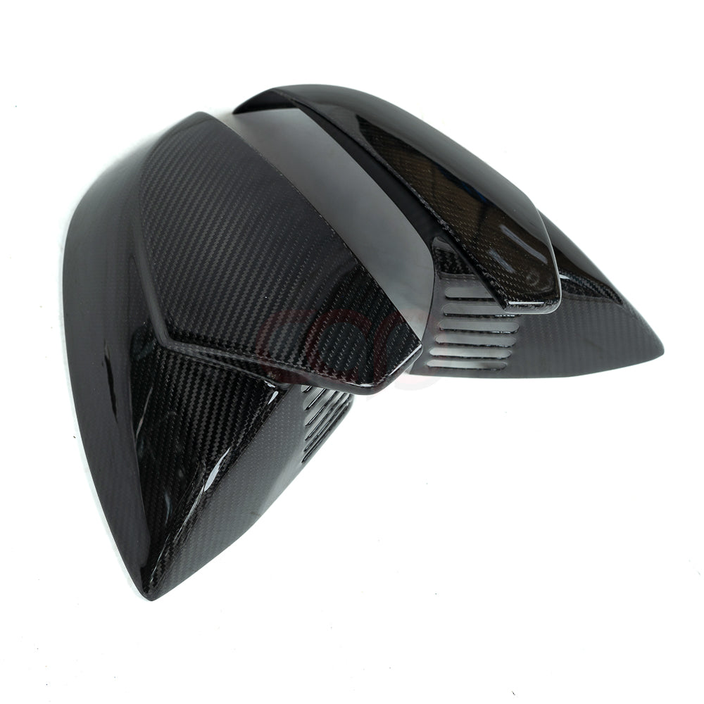 2018-2025 B9 & B9.5 AUDI Q5/SQ5/Q7/SQ7 | CAP Dry Carbon Fiber Stick On Mirror Covers (Pair) - V2