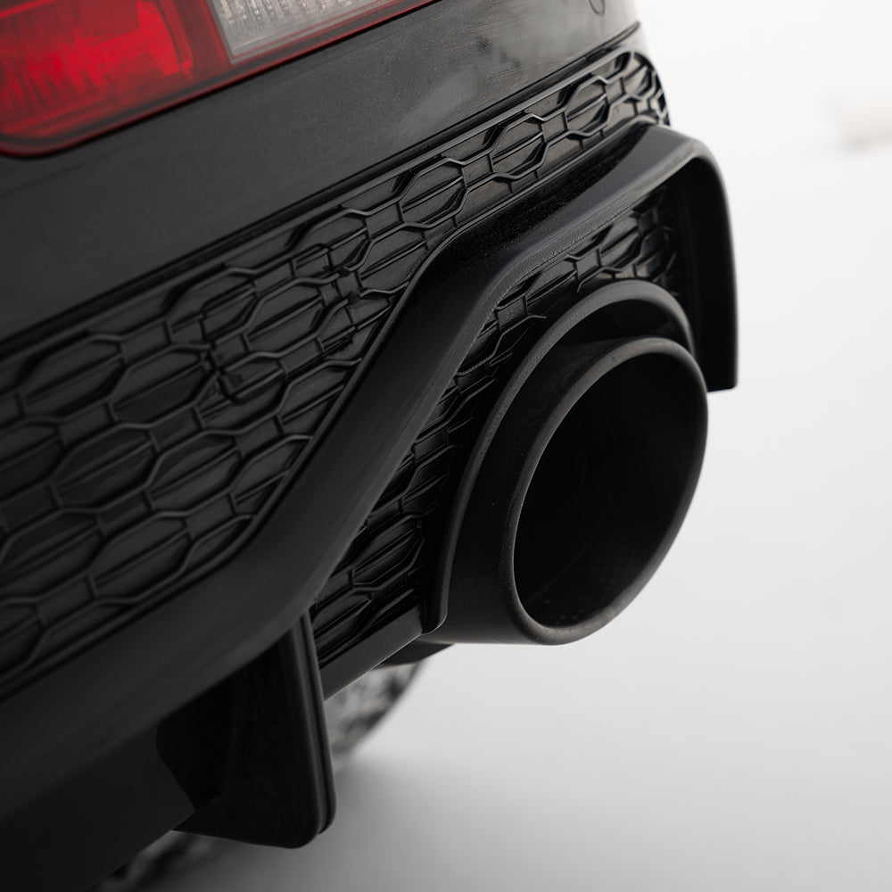 2018-2020 B9/FY Audi Q5 S-Line/SQ5 SUV - CAP Gloss Black RSQ8 Style Rear Diffuser with RS Exhaust Tips