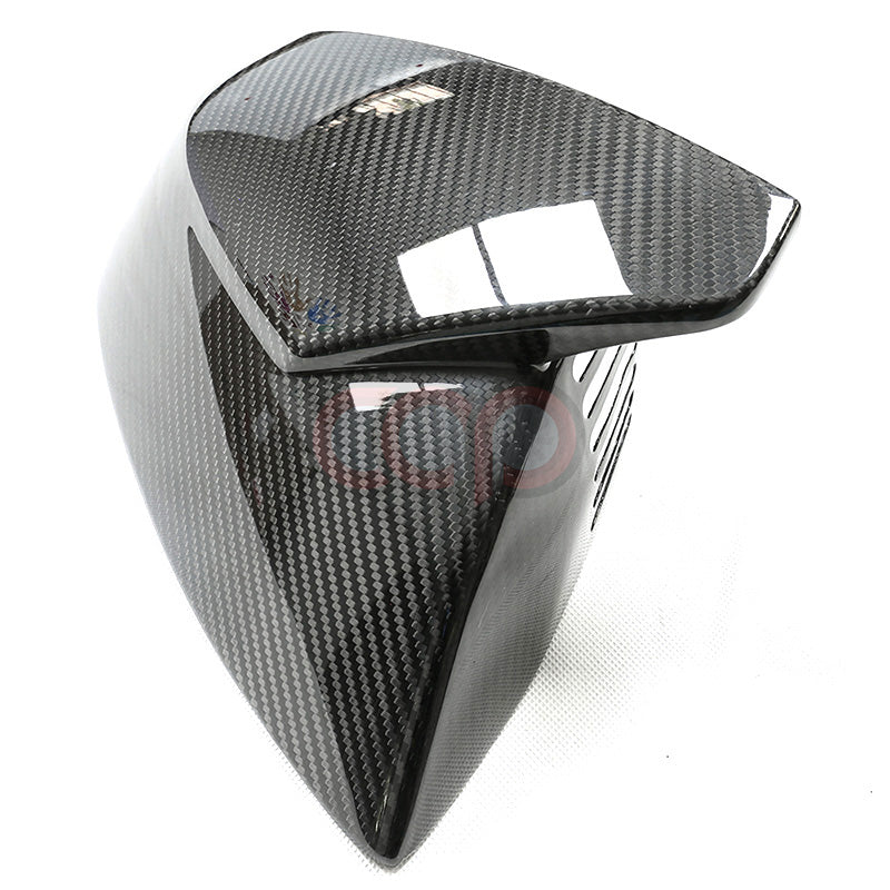 2018-2024 B9 & B9.5 AUDI Q5/SQ5/Q7/SQ7 | CAP Dry Carbon Fiber Stick On Mirror Covers (Pair) - V2