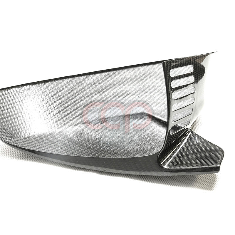 2018-2024 B9 & B9.5 AUDI Q5/SQ5/Q7/SQ7 | CAP Dry Carbon Fiber Stick On Mirror Covers (Pair) - V2