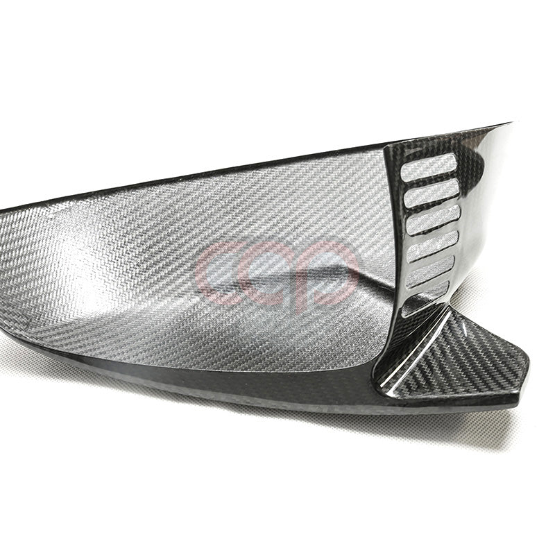 2018-2024 B9 & B9.5 AUDI Q5/SQ5/Q7/SQ7 | CAP Dry Carbon Fiber Stick On Mirror Covers (Pair) - V2