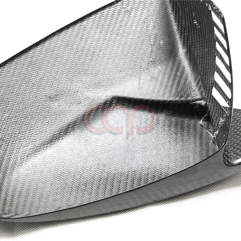 2018-2024 B9 & B9.5 AUDI Q5/SQ5/Q7/SQ7 | CAP Dry Carbon Fiber Stick On Mirror Covers (Pair) - V2