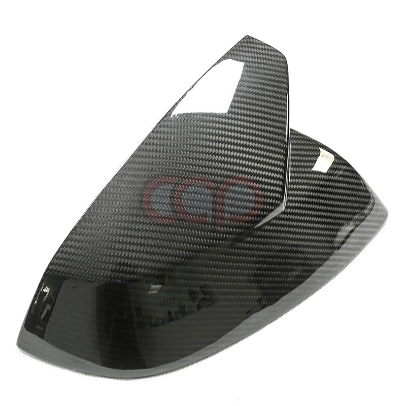 2018-2024 B9 & B9.5 AUDI Q5/SQ5/Q7/SQ7 | CAP Dry Carbon Fiber Stick On Mirror Covers (Pair) - V2
