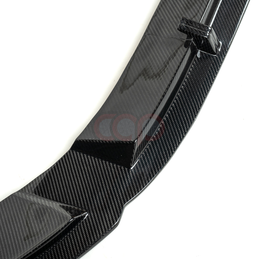 2019-2024 C8 Audi A6 S-Line/S6 - CAP Dry Carbon Fiber Front Lip