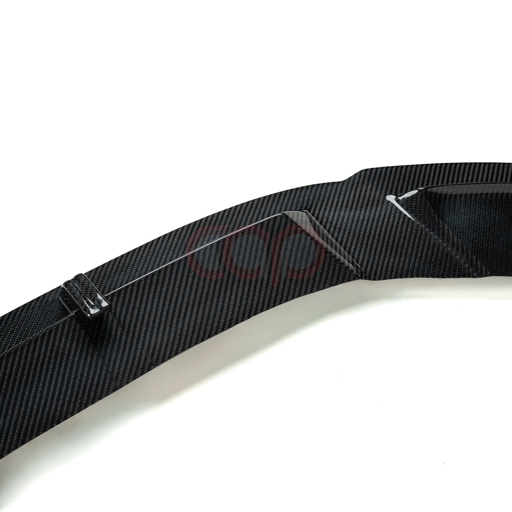 2019-2024 C8 Audi A6 S-Line/S6 - CAP Dry Carbon Fiber Front Lip